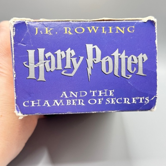 📚 Harry Potter Chamber of Secrets Jim Dale Audiobook 6 Cassette Tapes w/ Box - Picture 10 of 16